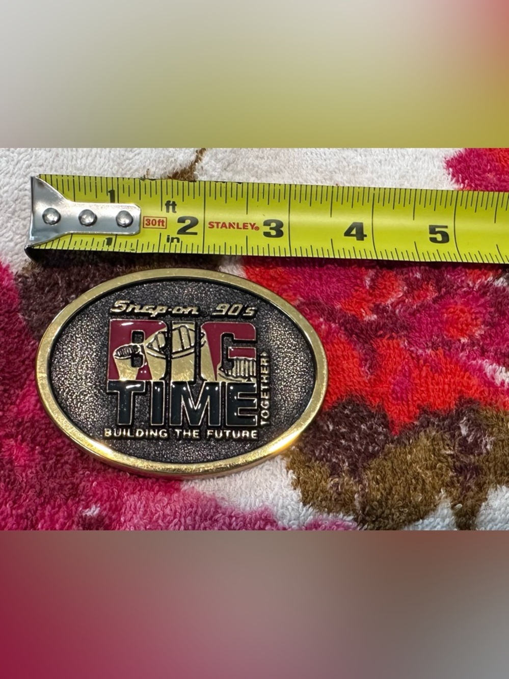 90’s Snap On belt buckle